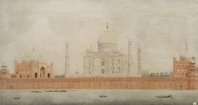 North elevation of the Taj Mahal, Agra, 1820 by Indian School